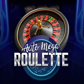 Auto Mega Roulette slot visual from Pragmatic Play available on lizaroapp.com