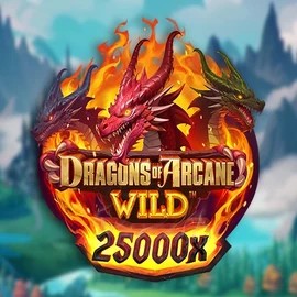 Dragons of Arcane Wild game by Foxium – logo hosted on Lizaro Casino
