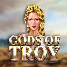 Gods of Troy slot visual from Red Tiger Gaming available on lizaroapp.com