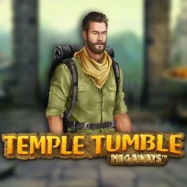 Temple Tumble Megaways logo – Slots by Relax Gaming at Lizaro Casino