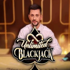 Official Live Casino logo: Unlimited Blackjack by Ezugi at Lizaro Casino