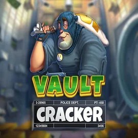 Vault Cracker slot logo by Red Tiger Gaming at Lizaro Casino